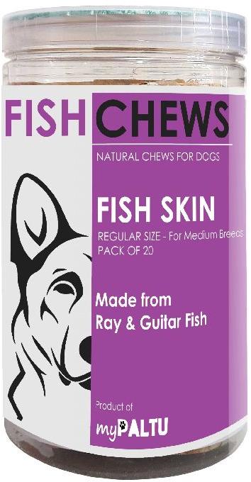 can you give dogs fish skin