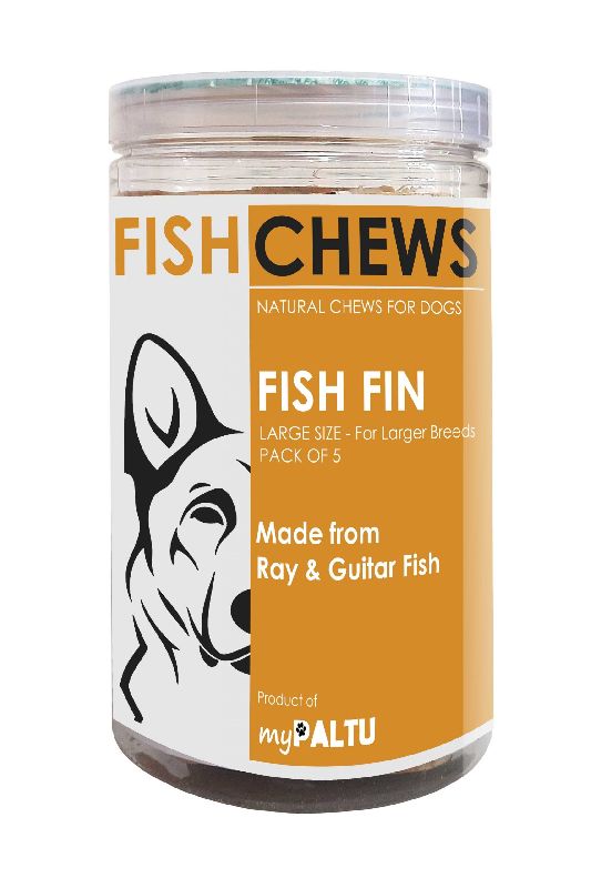 Pack of 5 Fish Fin Dog Chew