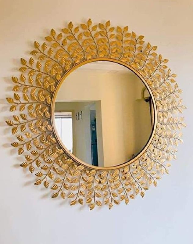 metal wall mirror