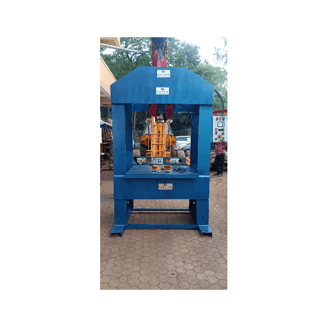 100 ton power operated press machine