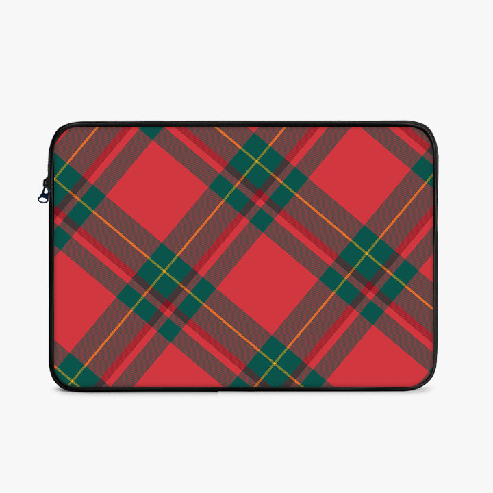 LS0402 Festival Christmas Pattern Zipper Laptop Sleeve
