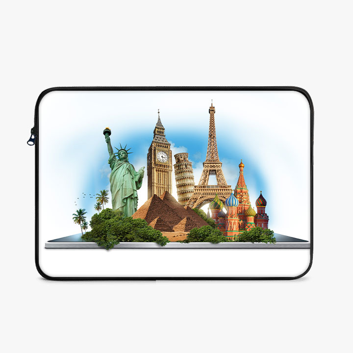 LS2801A Travel Concept Zipper Laptop Sleeve