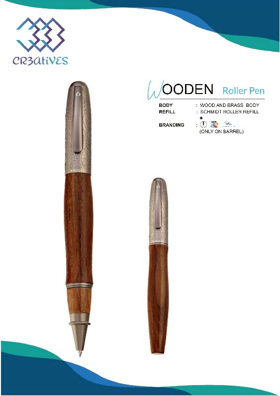 Promotional Wooden Roller Pens