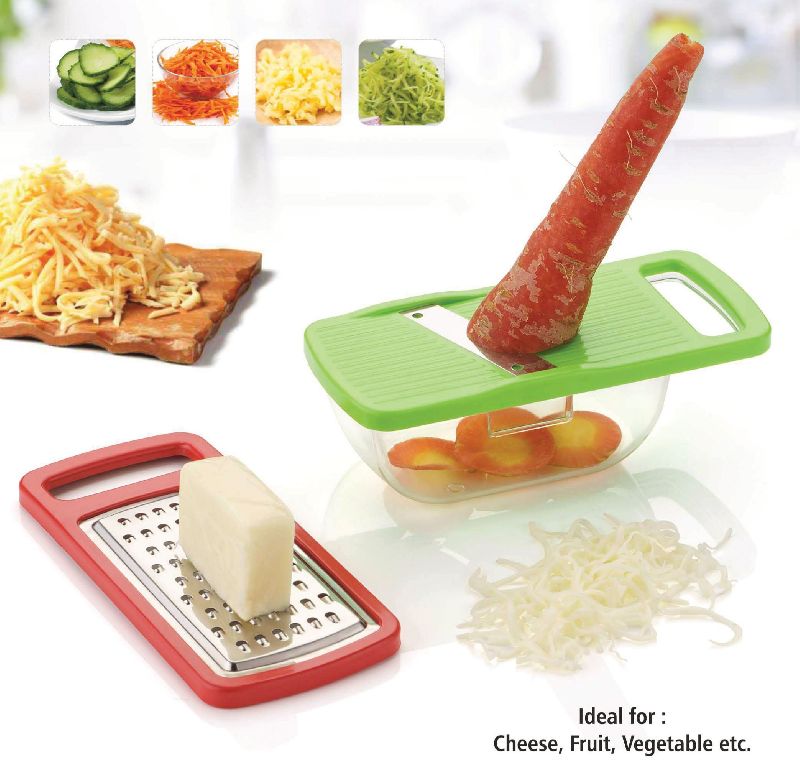 4-in-1 Vegetable&Cheese Grater, Box Grater for Cheese Stainless