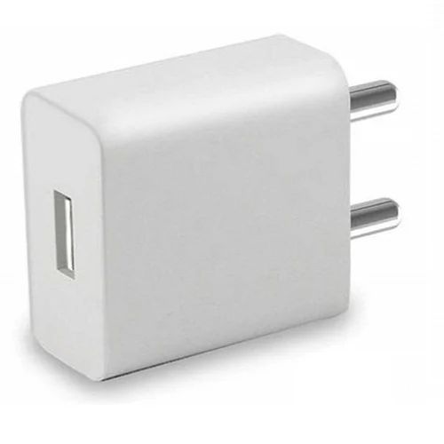 2.4 Amp White Mobile Charger Mini Adapter