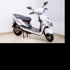 White Lead Electric Power Scooter