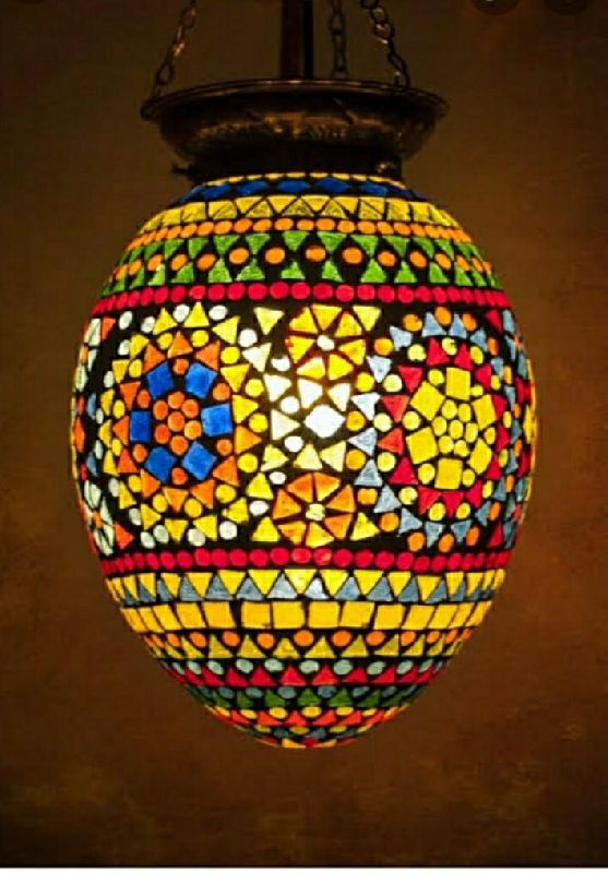Decorative Mosaic Hanging Lamp
