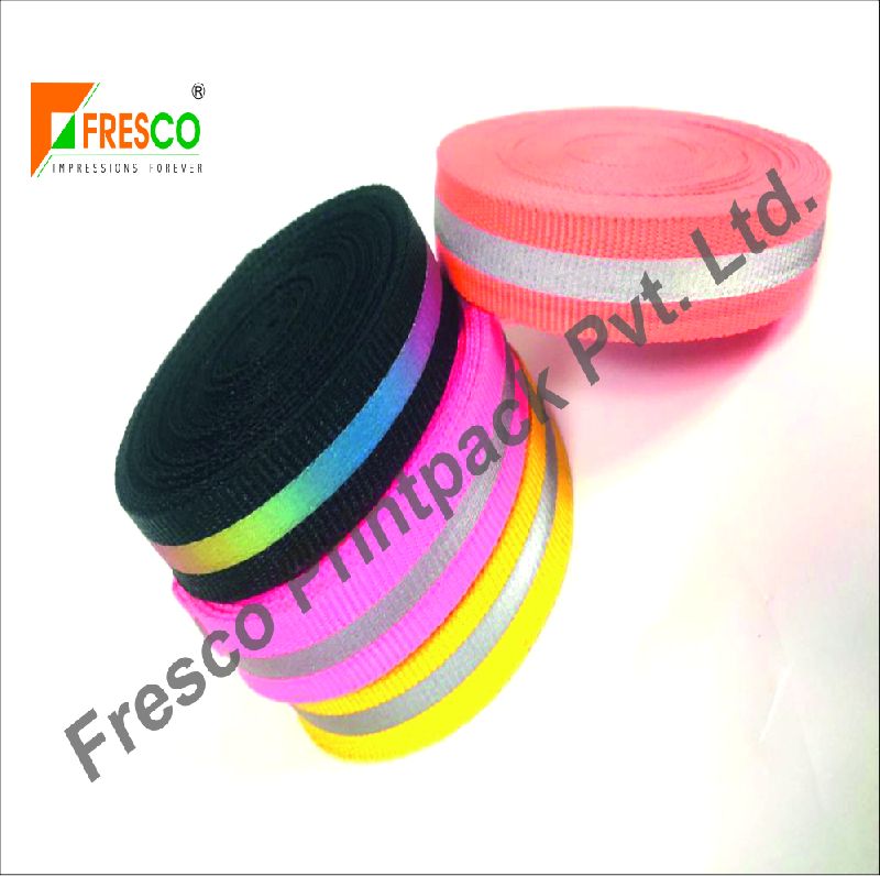 Multicolor Reflective with black webbing