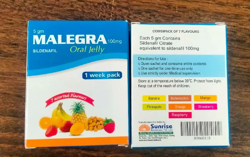 Malegra 100mg Oral Jelly