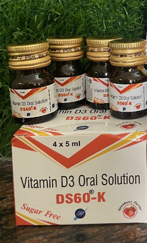 DS60K Vitamin D3 Oral Solution