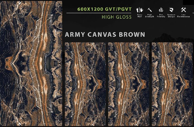 Army Canvas Brown