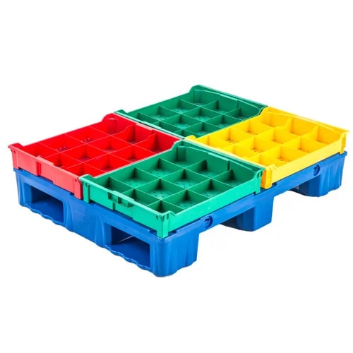 Multi Color Plastic Pallets