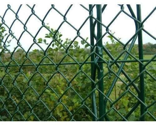 Green Chain Link Mesh Fence