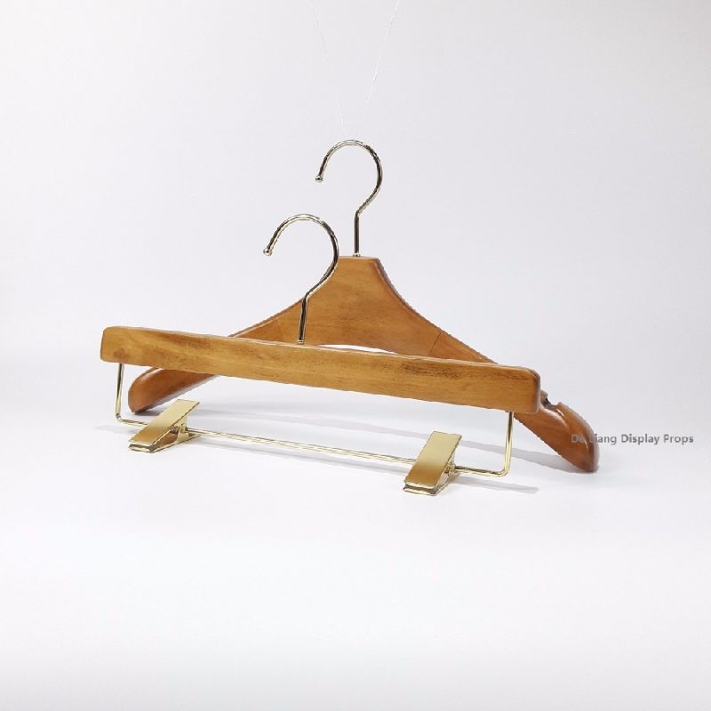 Wooden Top & Bottom Set Hanger
