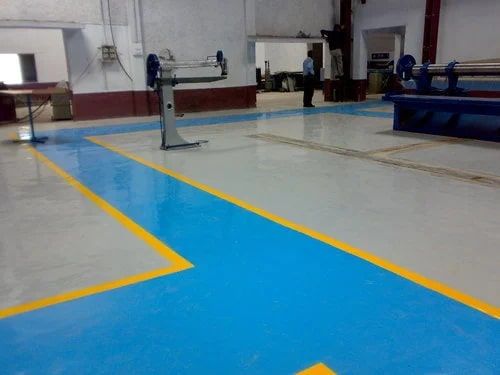 Epoxy Pu Hybrid Floor Coating Service