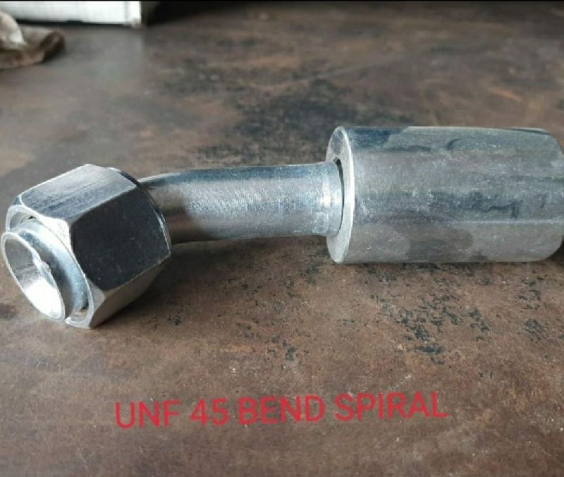 UNF 45 Degree Bend Fitting
