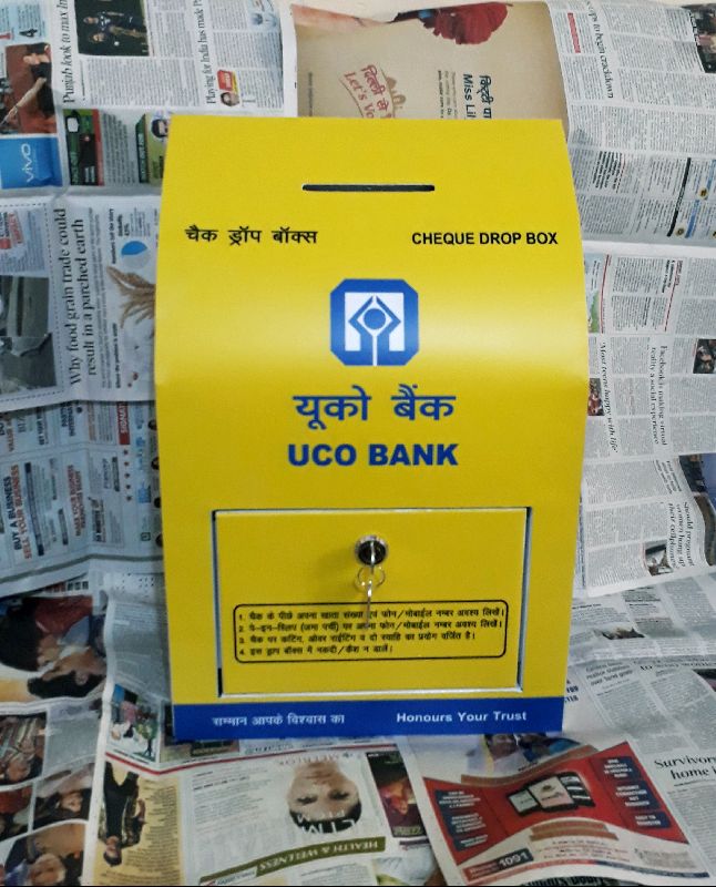 UCO Bank Cheque Drop Box
