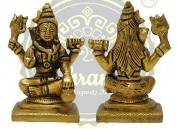 3 Inches Brass Lord Shiva Statue