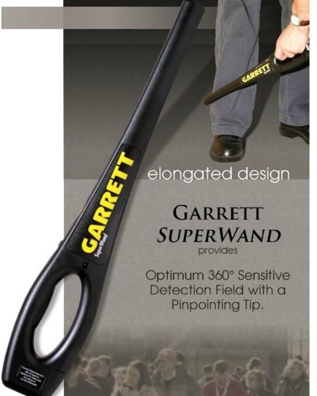 Garrett Super Wand Hand Held Metal Detector