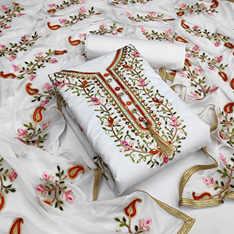 Embroidered Dress Material