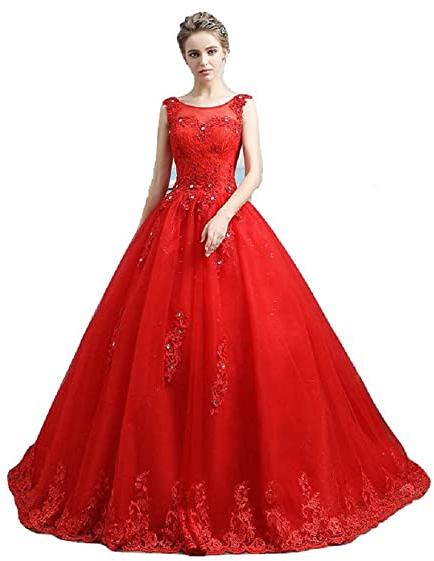 Soch Red Georgette Gown : Amazon.in: Clothing & Accessories