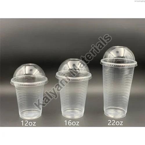 Plastic Glass with Lid