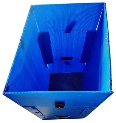 PP Blue Foldable Box