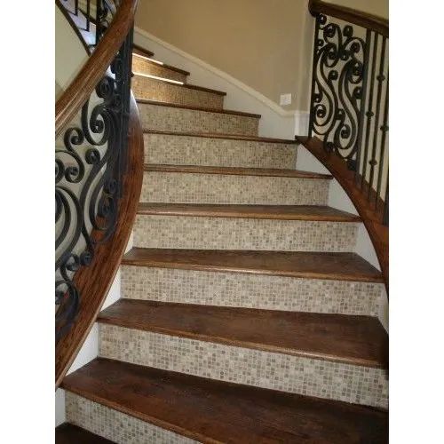 Stone Mosaic Stairs Tiles