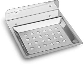 Square Stainless Steel Soap Dish