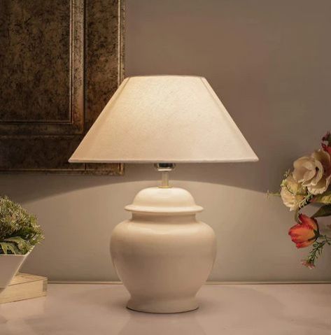 Antique Ceramic Pot Base Table Lamp