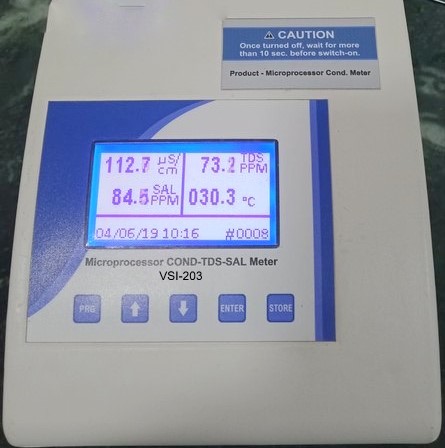 Digital Conductivity Meter VSI-203 Microprocessor Cond. Meter with GD