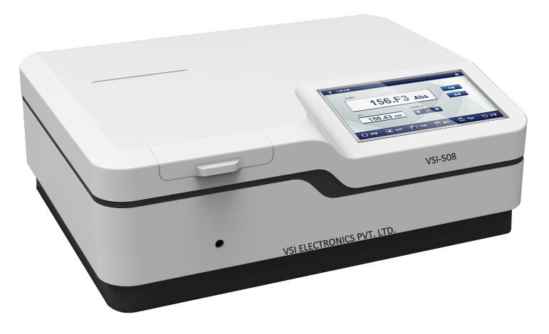 UV-VIS Spectrophotometer VSI-508 DOUBLE BEAM TOUCH SCREEN UV-VIS SPECTRO