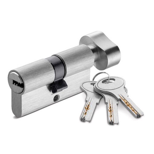 One Side Key & One Side Knob Cylinder with Key