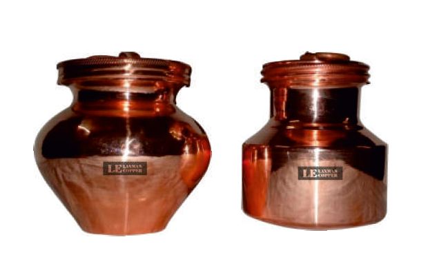 Copper Gangajal Container