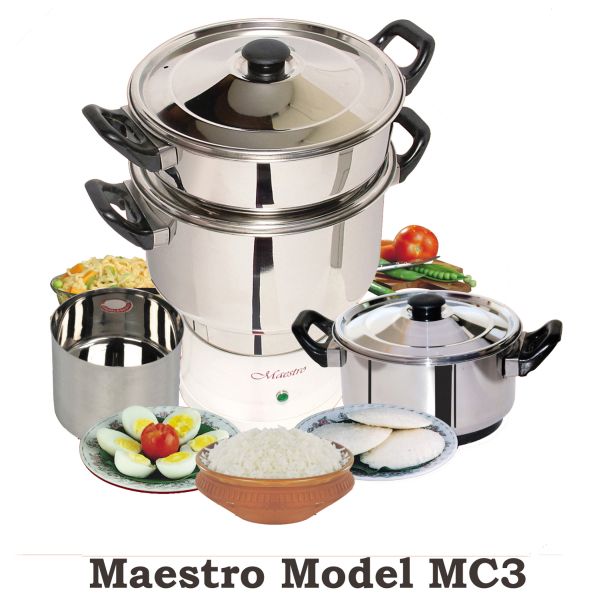 Maestro Electric Steam Cooker MC 3