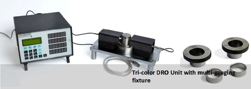 Tri Color Digital Read Out Unit with Multi Gauging Fixture