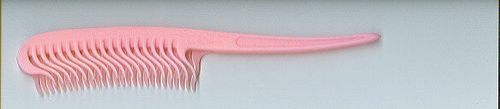 Pink Mousse Tail Plastic Comb