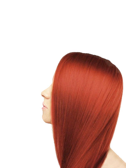Light Orange Henna Hair Color