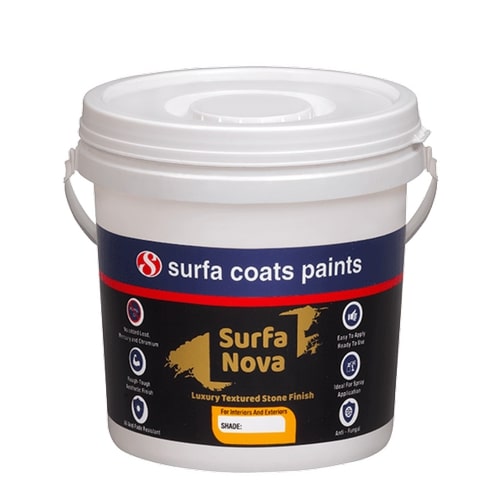 Surfa Nova Luxury Texture Stone Finish Paint