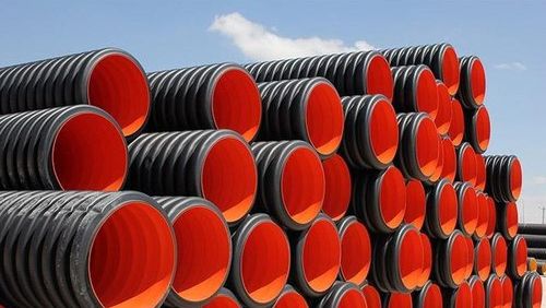 200mm ID HDPE Double Wall Corrugated Pipe