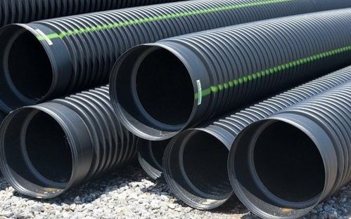 HDPE Single Wall Corrugated Pipes