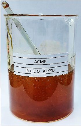 Rosinated DCO Alkyd Resin