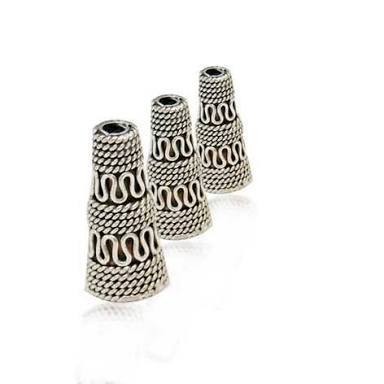 925 Sterling Silver Cone Beads
