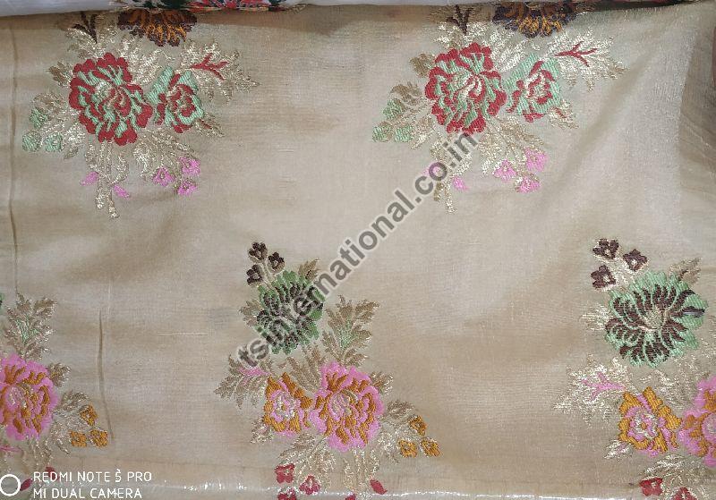 Banarasi Handloom Katan Silk With Meena Weaved Fabric