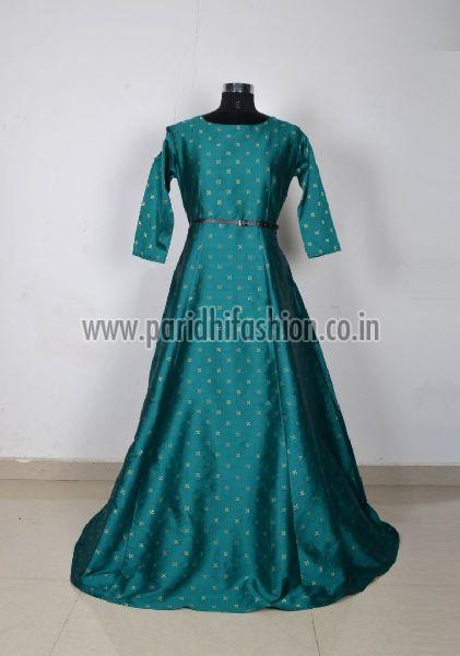 G-62 Sofia Green Gown