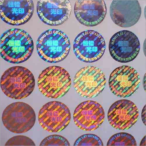 Colored Hologram Stickers
