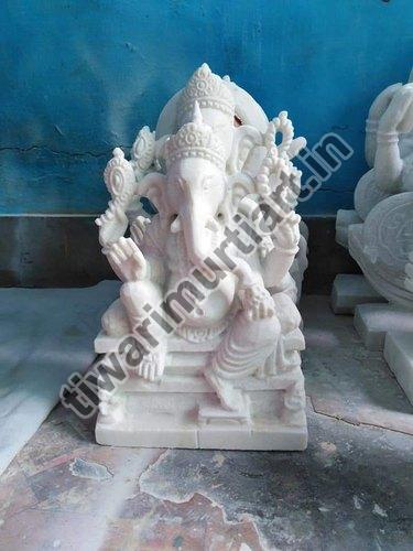 2 Feet Marble Ganesha Statue
