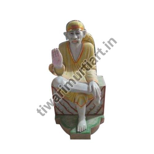 36 Inch Marble Sai Baba Statue