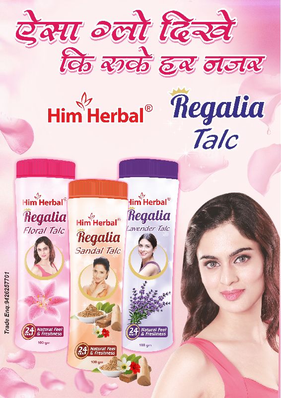 Him Herbal Womens Body Talc