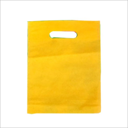 D Cut Non Woven Yellow Bags